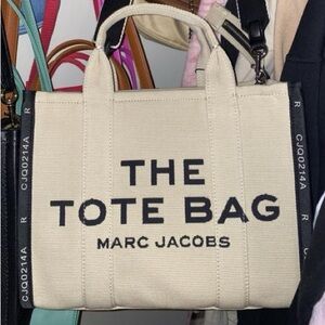 Marc Jacobs The Tote Bag - Beige Canvas Tote